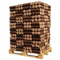 Bois densifié – Bois dur et bois doux – Palette 960 kg